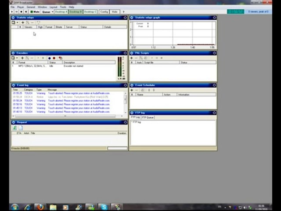 TUTO 3 sur sam BroadCaster