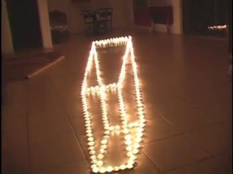 illusion bougie