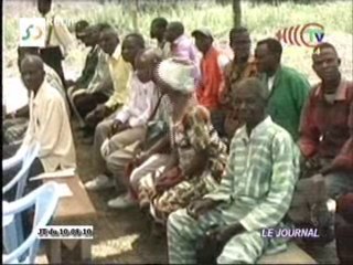 Installation du nouveau sous-prefet de Mayama