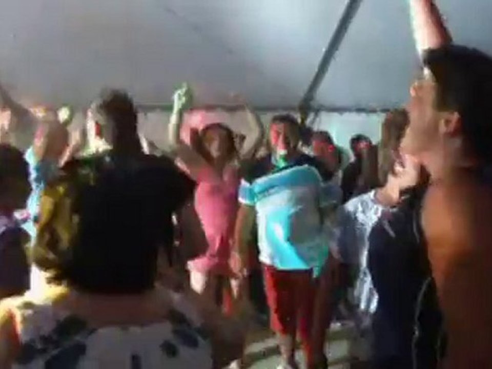 Soirée au camping les sables Blancs Plouharnel juillet 2010