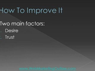 How to improve your website conversion rate