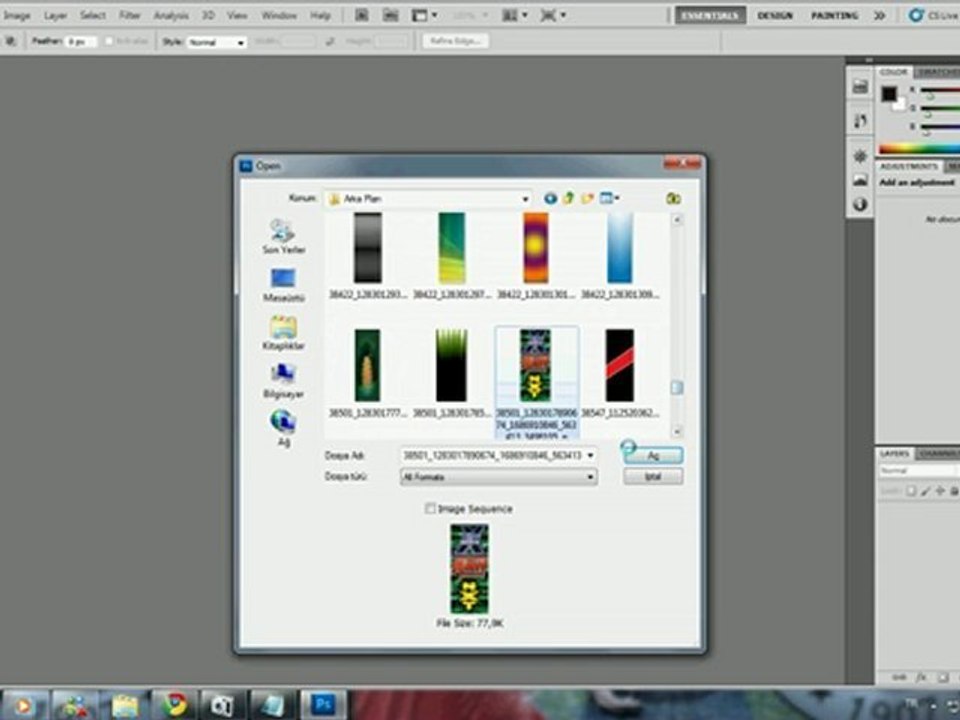Photoshop Dersleri (Kolay Profil Resmi Yapmak)