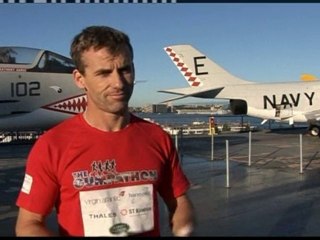 Soldiers take on Forrest Gump US run challenge