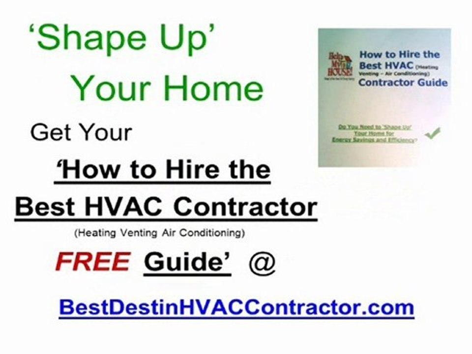 Best Destin HVAC Contractor: HVAC Heating Systems to Consid
