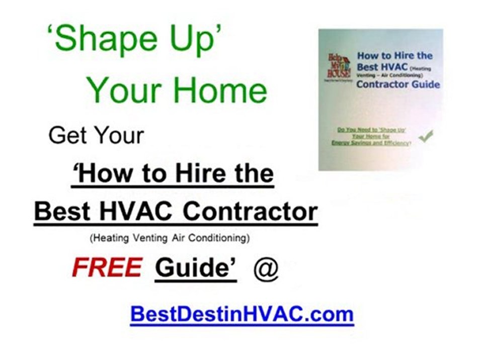 Best Destin HVAC Contractor: HVAC Heating System Options