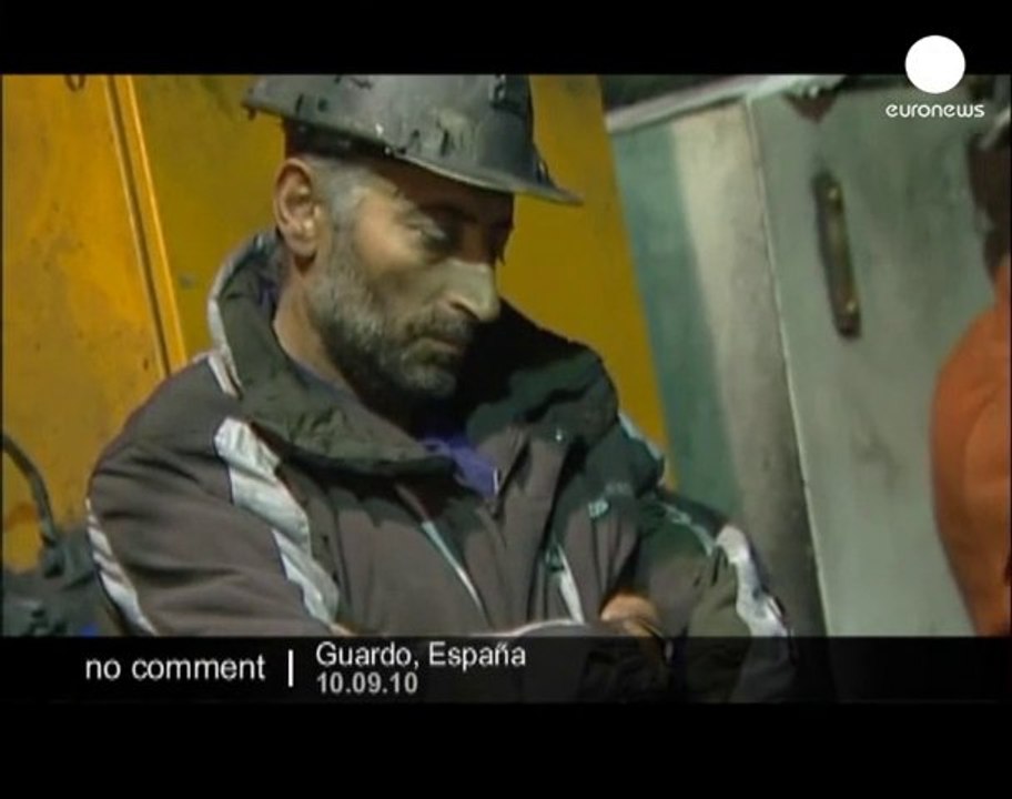 Miners stage underground strike in Spain - no comment