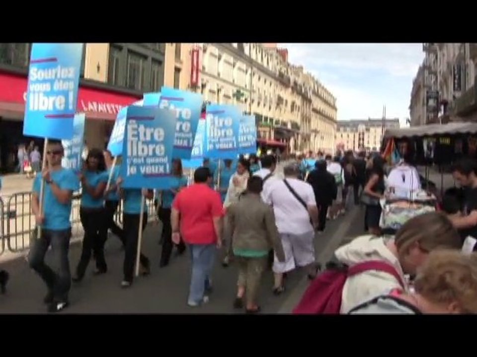 Manifestation "Maine Libre" au Mans