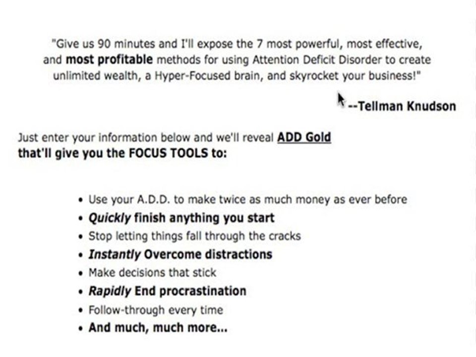 Tellman Knudson List Building: Lesson 11, Step 57a: Squeeze