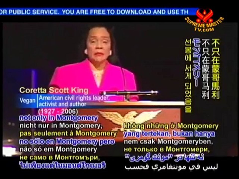 Civil Rights Champion Coretta Scott King