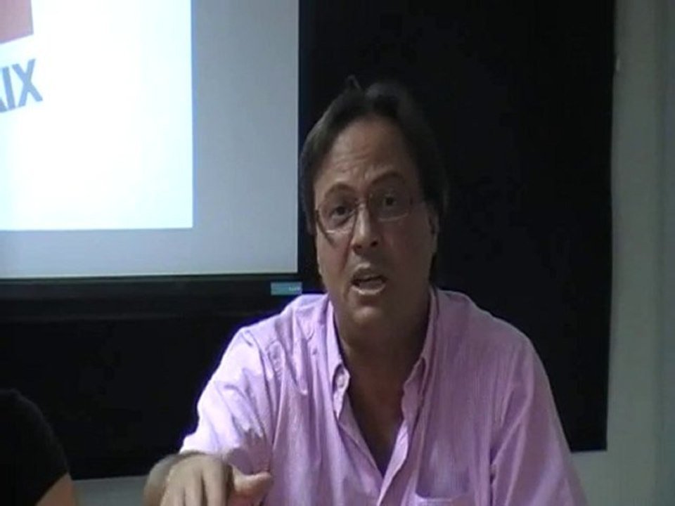 Presentació de la candidatura Des de baix. Josep Bel.