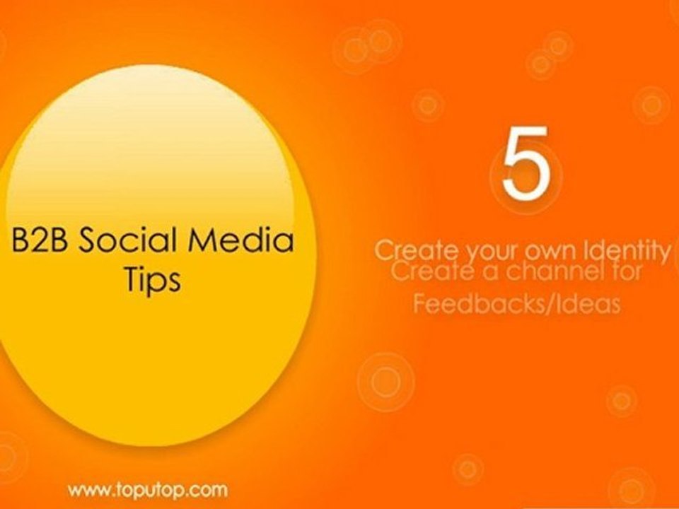B2B Social Media Tips
