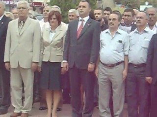 chp kuruluş Yıldönümü çelenk töreni