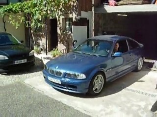 sortie du garage 328 CI E46 SWAP S50B30