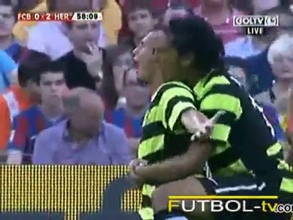 Barcelona 0 - 2 Hercules