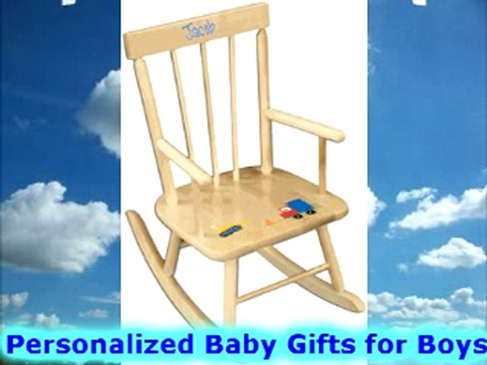 Personalized Baby Gifts for Boys
