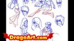 How to draw anime characters, step by step