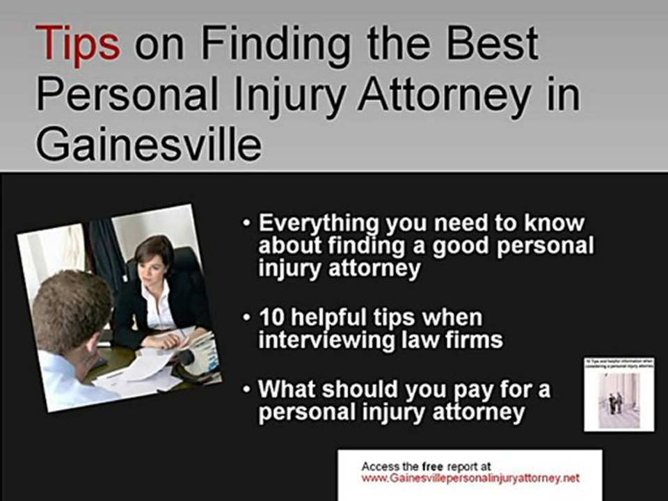 Gainesville Personal Injury Auto Accident Medical Malpracti