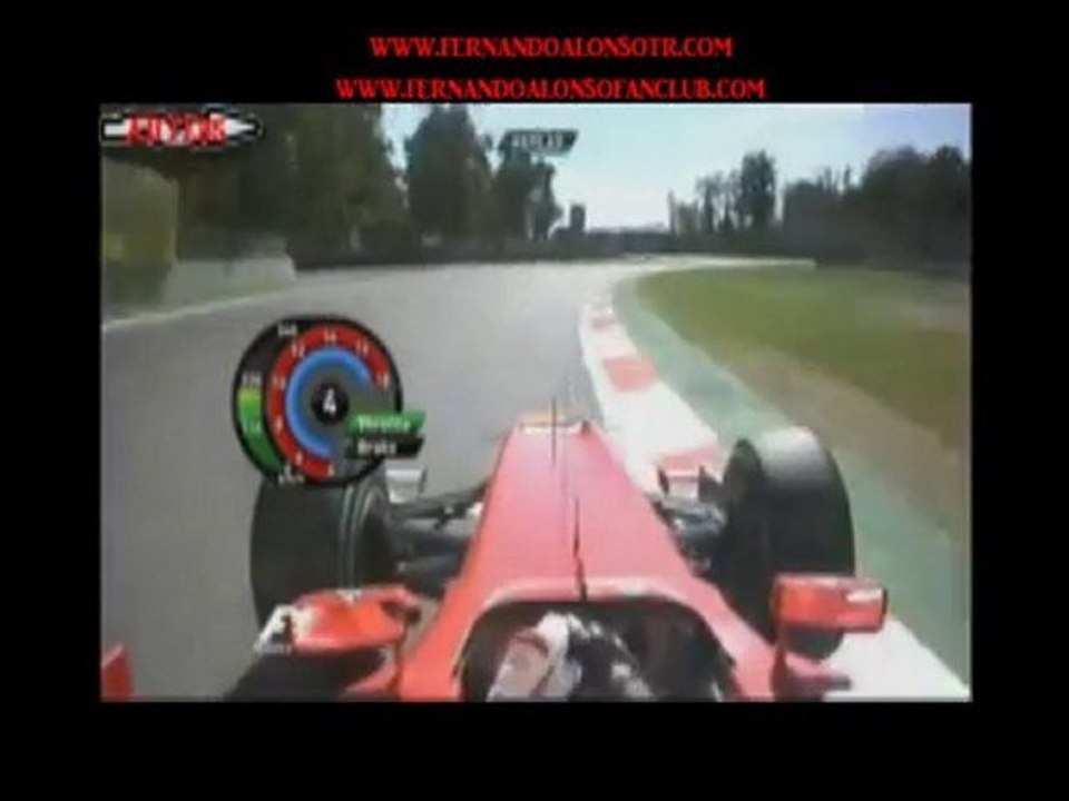 Fernando Alonso İtaly Monza Pole Lap