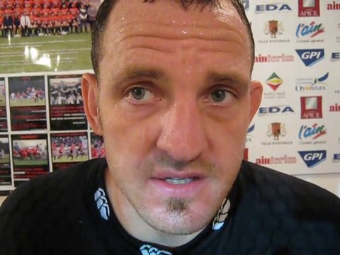 Rugby - Reaction de Christophe Marth (bis) après USO - UBB