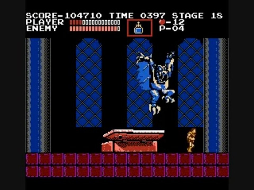 Castlevania walkthrough 6 - Dernier stage-Dracula