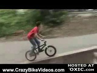 Crazy Bike Videos: Kid Smashes Face on Wall