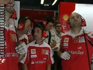 F1 2010 Italie / EL2 : Massa Lucky Escape