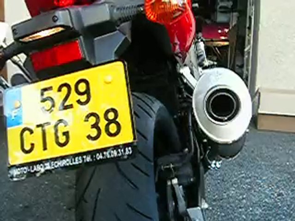 Le pot LEO VINCE homologué sur ma SV 650