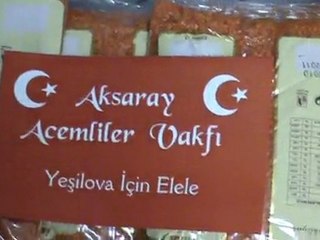 Aksaray Acemliler Vakfi Ramazan gida Paketi 2