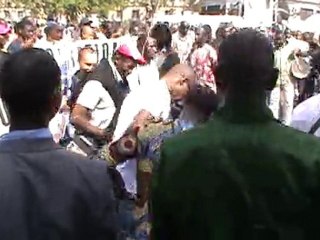 manif contre l'amalgame entre délinquence et immigration