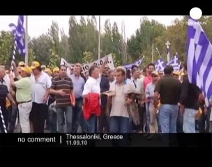 Protests in Thessaloniki - no comment