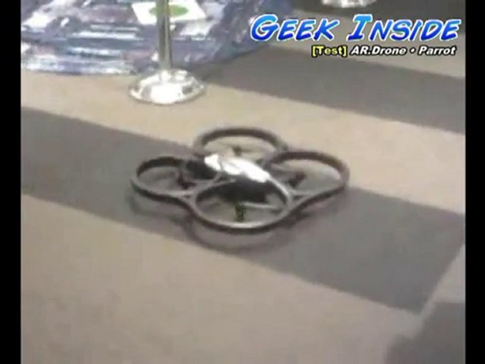 Geek Inside - [Test] AR.Drone / Parrot