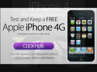 Get a Free Apple iPhone 4G