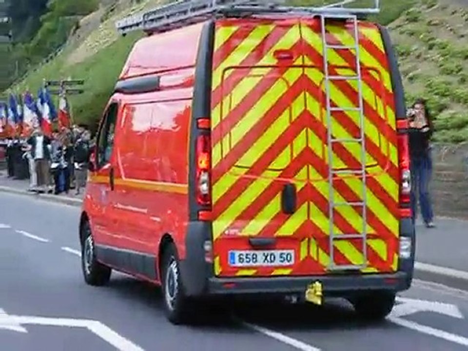 défilé du 14 juillet 2010 à Saint-Lo SDIS 50