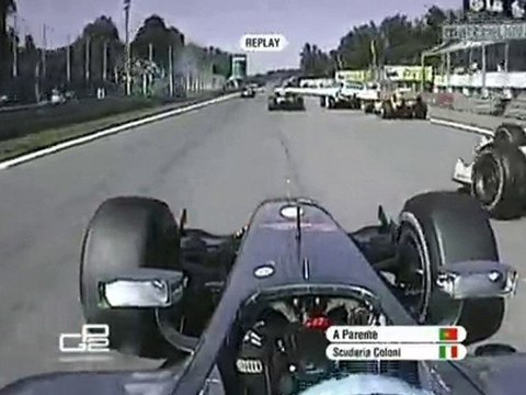 GP2 2010 Monza Start Onboard Parente Maldonado Feature