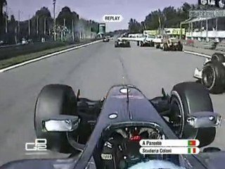 GP2 2010 Monza  Start Onboard Parente Maldonado Feature