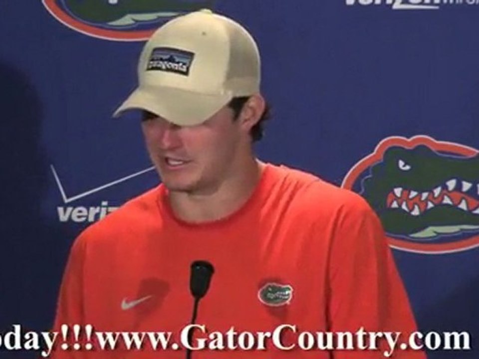 John Brantley Post Game UF vs USF