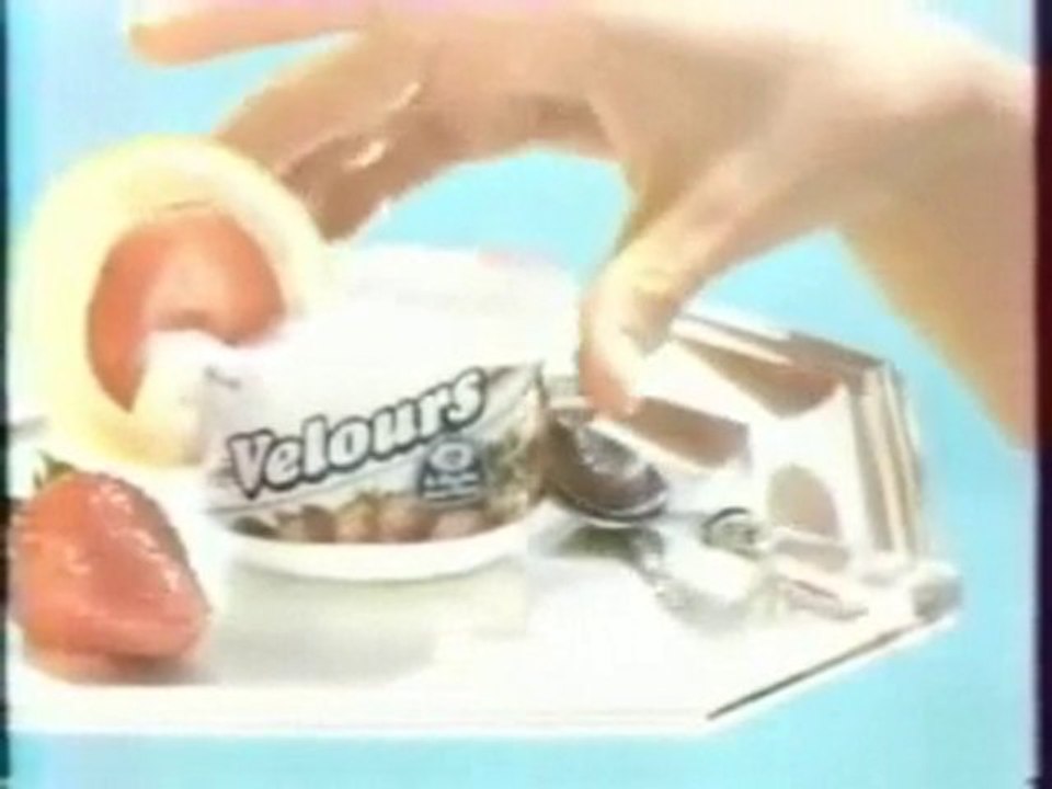 Pub année 80 Fromage Blanc Velours