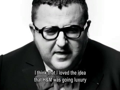 Alber Elbaz présente Lanvin pour H&M