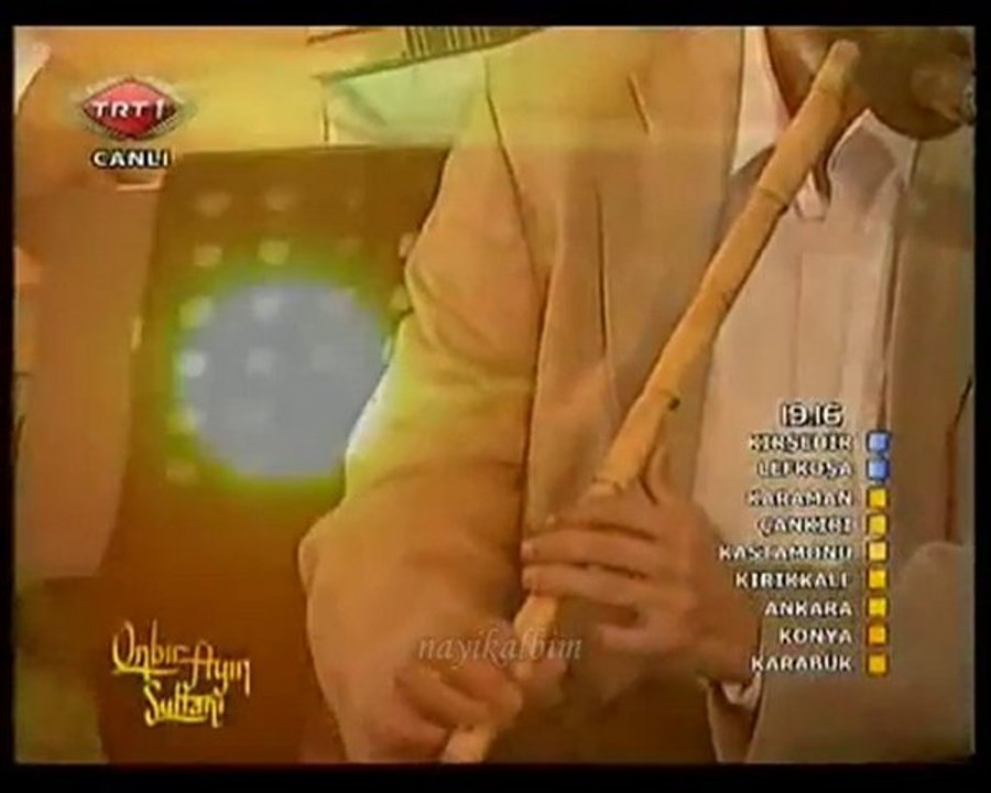 Serdar Tuncer Mevlana şiiri TRT 2010