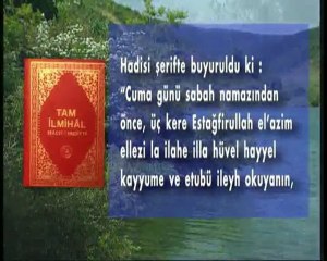 Cuma günü sabah namazından önce