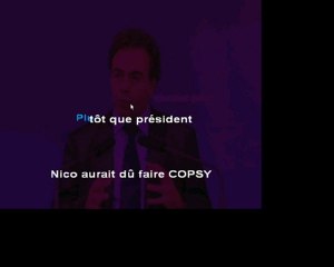 "Quand j'étais maquilleur", la bio de Luc Chatel en karaoké