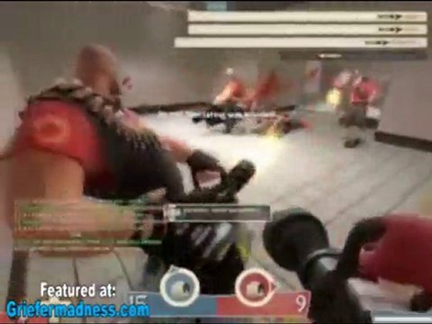 Team Fortress 2 Spawn KILLING Griefing!