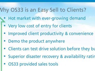 OS33 launches MSP, ISV, VAR and large IT beyond the cloud