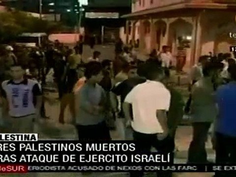 Mueren tres civiles palestinos durante ataque israelí en Ga