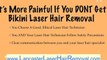 Bikini Laser Hair Removal in Lancaster PA, Laser Hair Treat