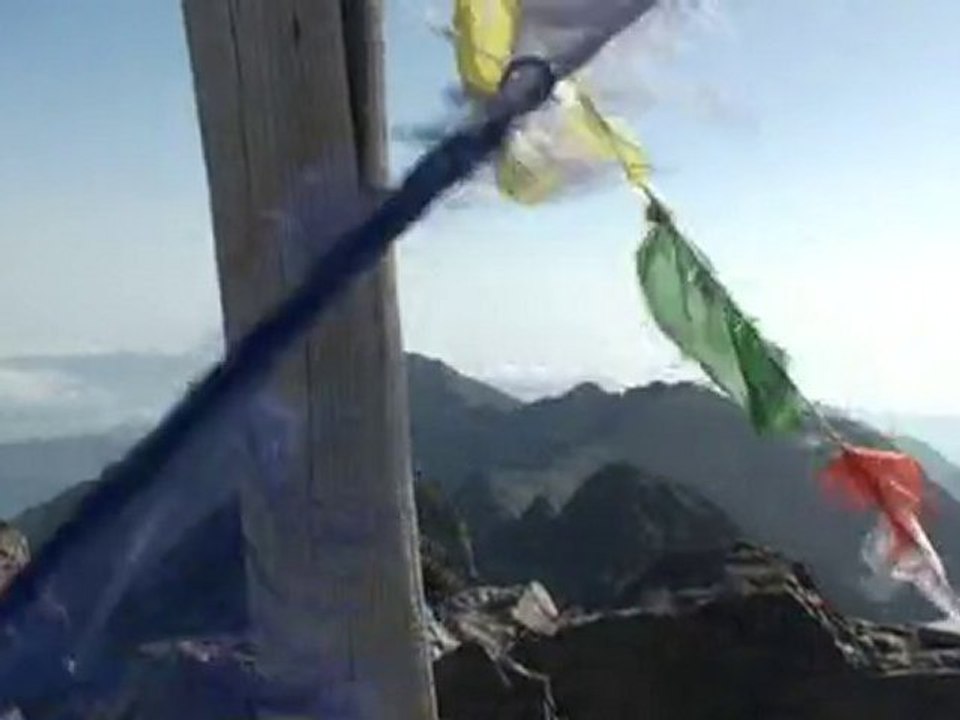 Vision panoramique depuis le Cinto, sommet de la Corse
