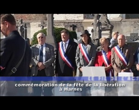 Fil de l'Actu commémoration de la libération de Harnes