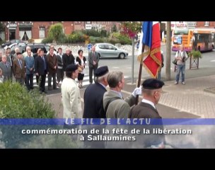 Fil de l'Actu commémoration de la libération de Sallaumines