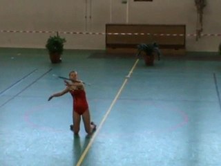 Twirling FFTB ligue N1 Junior : Anne Lise LE BRIS