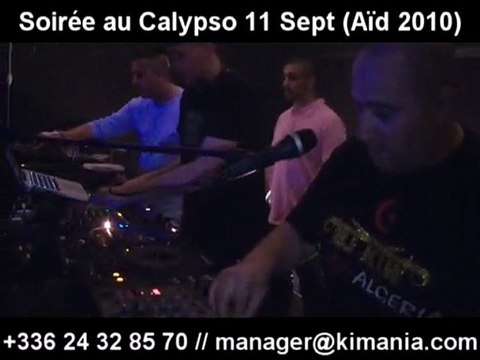 Soiree Calypso DJ KIM & DJ GOLDFINGERS Sam 11 Sept 2010